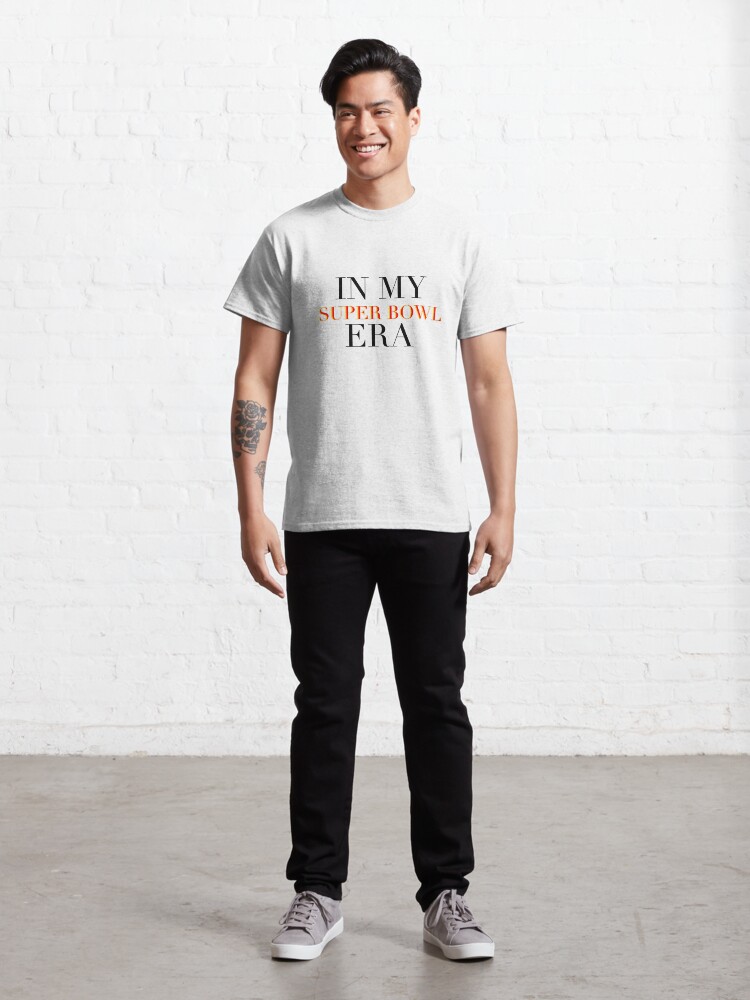 In my super bowl era - black, red, yellow Classic T-Shirt